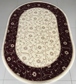 Шерстяний килим Nepal 0004F bordo - высокое качество по лучшей цене в Украине.